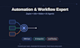 build zapier automation, n8n workflow, make and ai agent integration