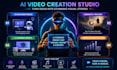 create ai cinematic explainer video movie trailers and ai online elearning video