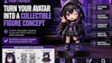 design collectible figure concept from your vtuber avatar