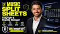 draft music royalty split sheets and fix copyright registration