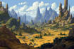 do amazing fantasy landscape