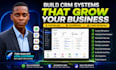 build a custom CRM and client retention automation using n8n