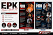 design your speaker one sheet and media kit