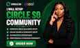 setup circle so skool online course community circle skool community circle so