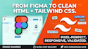convert figma to clean HTML and tailwind CSS