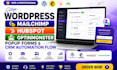 setup wordpress mailchimp hubspot optinmonster popup forms CRM automation flow