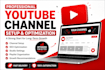 create and setup your youtube channel with SEO optimization