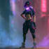 cyberpunk female character desing