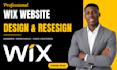 build wix booking website, redesign wix website wix website redesign development