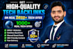publish high quality tech backlinks through guest posts on dr50 tech site