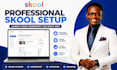 setup your skool community online courses skool membership platform manager