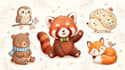 draw cute animal illustrations