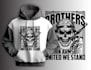 create custom skull hoodie logo and t shirt design