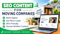 provide SEO content for moving and packing services that converts