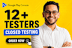 do app testing with 12 real testers mobile app testers 12 app testers