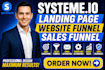 create systeme io landing page systeme io website funnel systeme io sales funnel