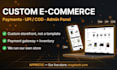 build a custom ecommerce website with payment gateway