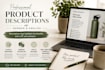 write proffessional product description in german and english