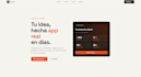 a professional landing page
