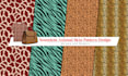 create premium animal skin and texture pattern design