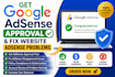 get google adsense approval and fix website adsense problems