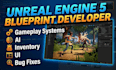 develop unreal engine 5 gameplay systems using blueprints