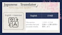 translate english into natural japanese