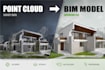 convert point cloud scans into archicad bim models
