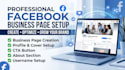 create a professional fb business page with SEO optimization