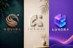 design a modern monogram and lettermark logo