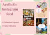 design aesthetic instagram posts for your brand