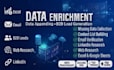 do data enrichment by finding verified emails, phone numbers