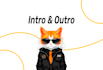 create intro or outro animation for your video
