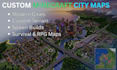 minecraft builder custom minecraft city map minecraft map spawn builds