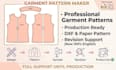 textile professional garment patterns