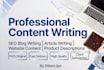 write content writing engaging, and original content for you