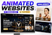 build a premium animated website with scroll effects