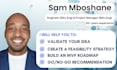 help validate your idea, feasibility strategy and mvp roadmap