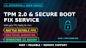 fix secure boot and tpm 2 issues