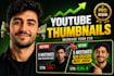 design high CTR youtube thumbnail