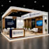 design stunning 3d exhibition booth, and event display