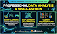 analyze, clean, visualize and preprocess your data using python