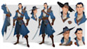 character concept art and character design