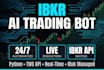 develop interactive brokers ai trading bot using ibkr API
