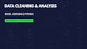 do excel data cleaning, rstudio and python data analysis