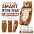 create realistic 3d smart teddy bear sleeping bag designs and renders