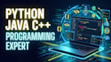 do expert python programming, java programming, and cpp projects