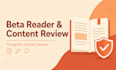 beta reader content review
