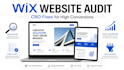audit your wix website for SEO and cro to increase conversions