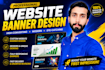 create eye catching website banners, sliders and web ads